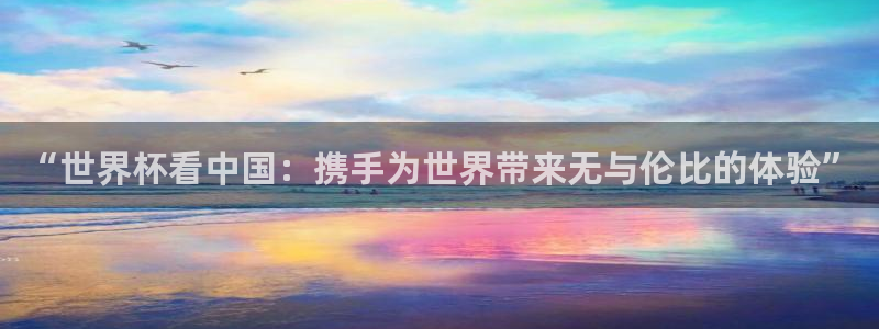 2026世界杯赛程时间表最新：“世界杯看中国：携手为世界带来无与伦比的体验”